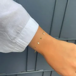 Shine Drops Armband | 18K vergoldet