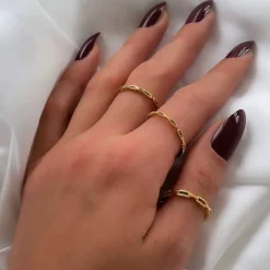 Sila Ring | 18K vergoldet