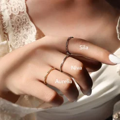 Sila Ring | 18K vergoldet