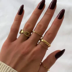 Sila Ring | 18K vergoldet