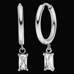 Simple Baguette Ohrringe | 18K vergoldet