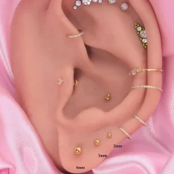 Simple Dot Piercing | Titan