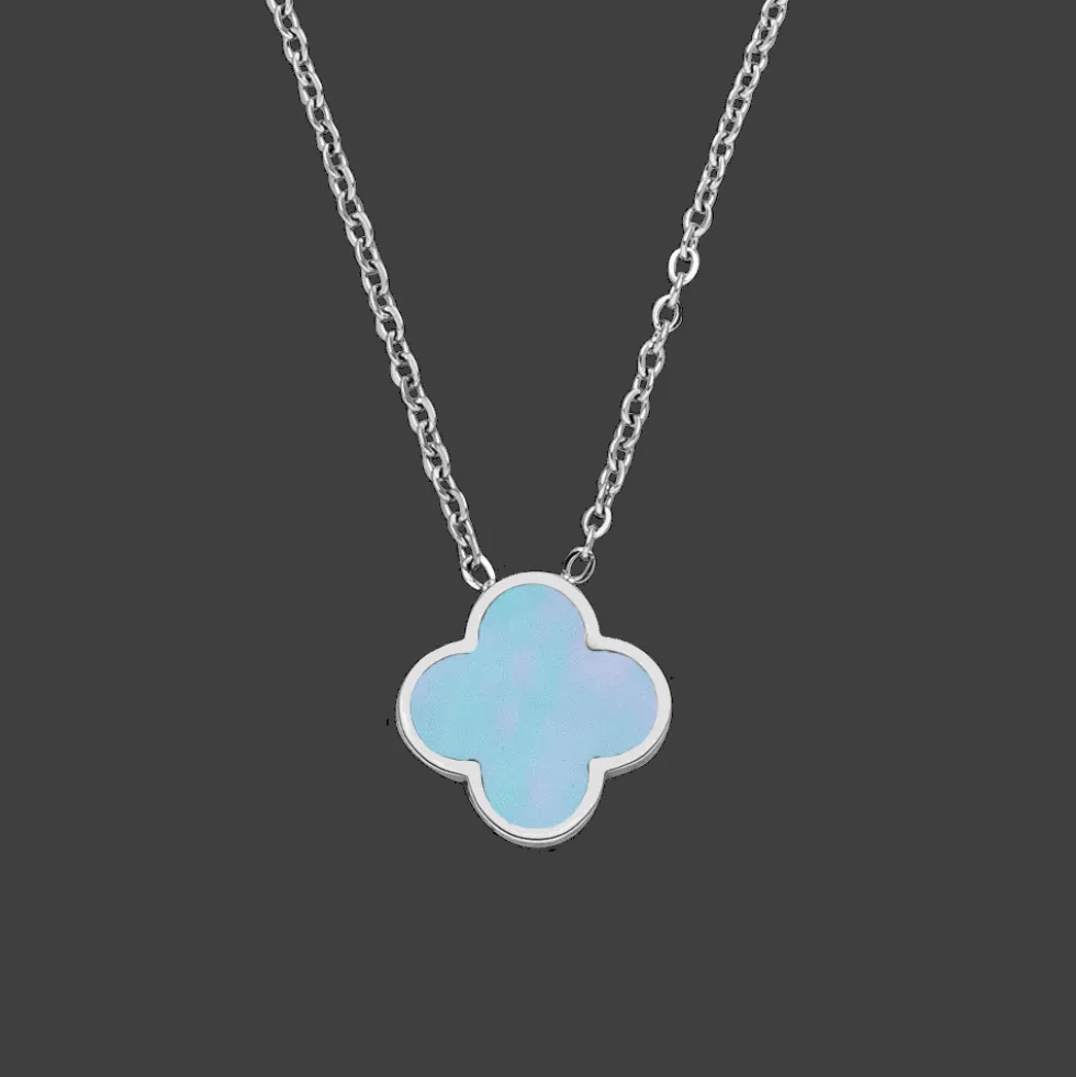 Sky Clover Kette | 18K vergoldet