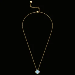 Sky Clover Kette | 18K vergoldet
