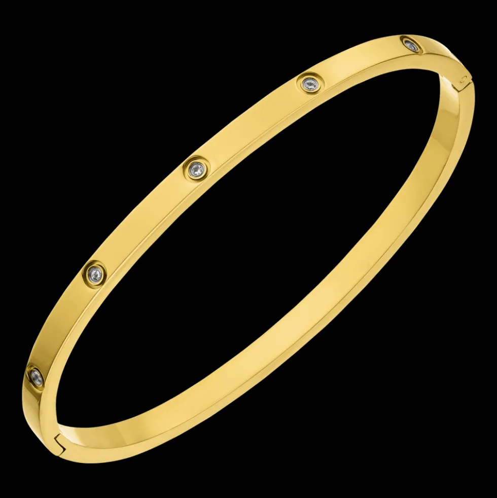 Slim Arianna Armreif | 18K vergoldet