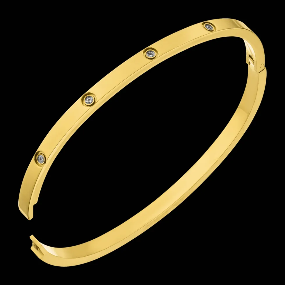 Slim Arianna Armreif | 18K vergoldet