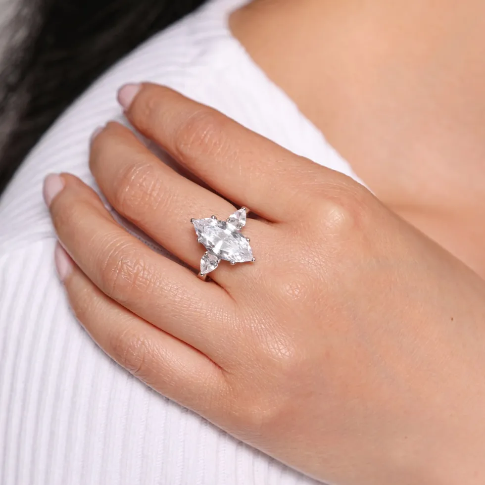 Special Marquise Ring | 925 Echtsilber