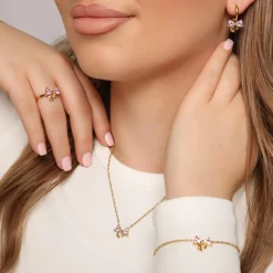Sweet Bow Set | 18K vergoldet