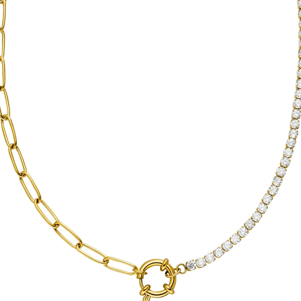 Tennis Chain Kette | 18K vergoldet