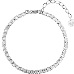Tennis Fußkette | 18K vergoldet