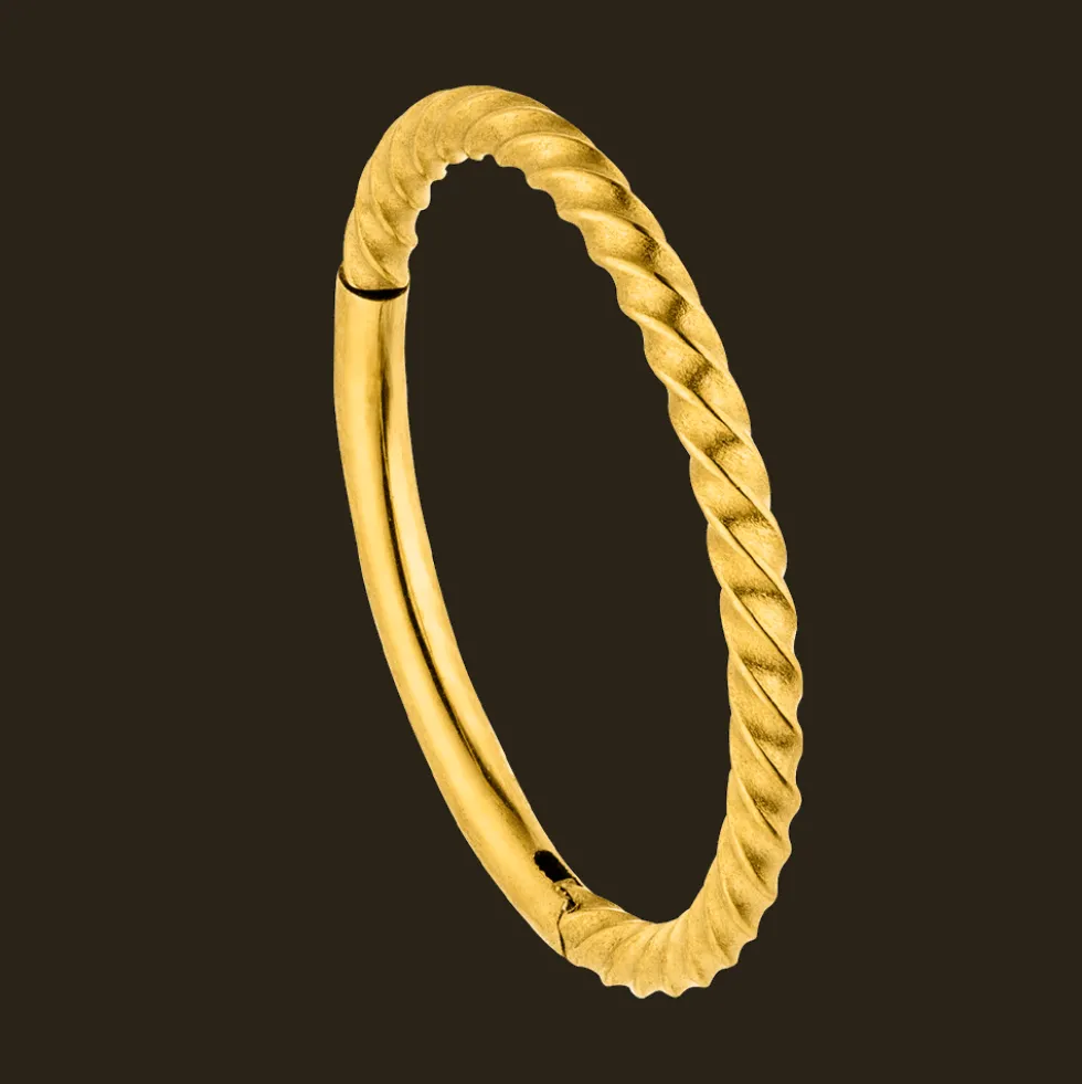 Twist Clicker Piercing | Chirurgenstahl