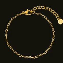 Unlimited Heart Armband | 18K vergoldet