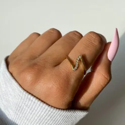 Zama Ring | 18K vergoldet