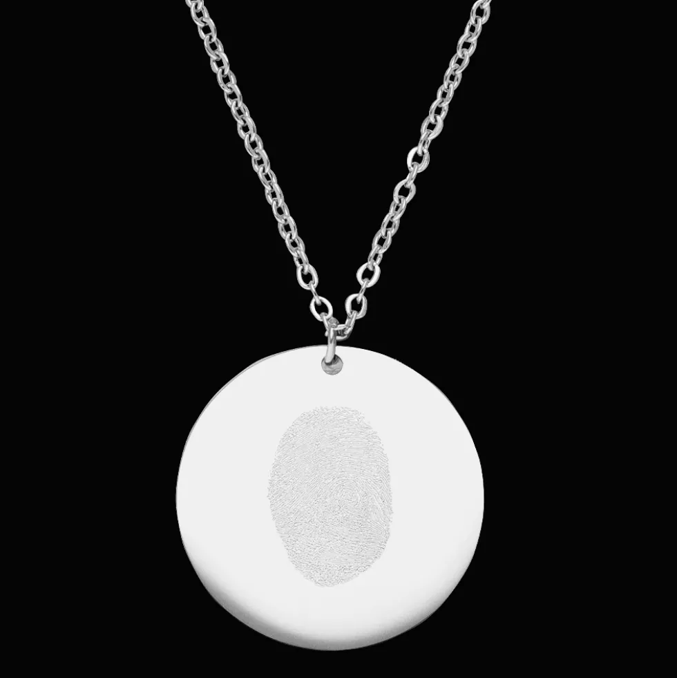 Zeichnung | Coinkette + Gravur