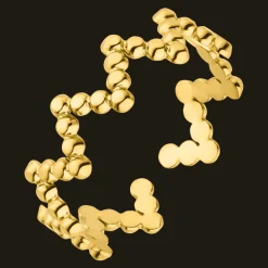 Zigzag Ring | 14K vergoldet