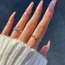 Zigzag Ring | 14K vergoldet